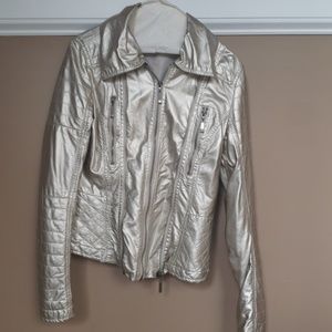 Textured Golden Jacket